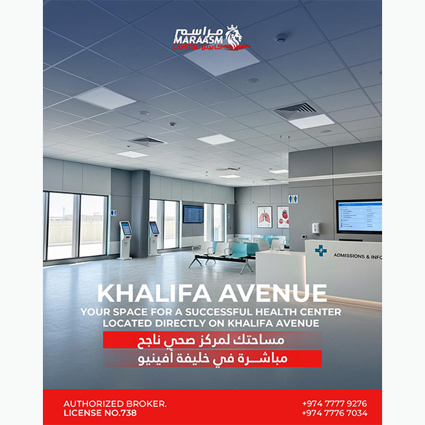 Rent Your Space For a Successful Health Center In Khalifa Avenue