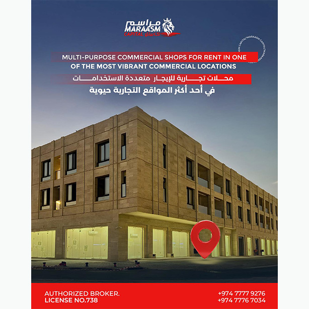 Multi Purpose Commercial Shops For Rent on Salwa Road